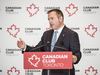 Newly minted Alberta Premier Jason Kenney speaks at the Canadian Club in Toronto on May 3, 2019.