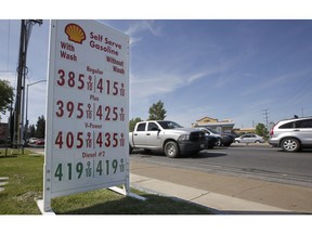 FILE - In this April 23, 2019, file photo gas prices are displayed at a Shell station in Sacramento, Calif. Gasoline for that summer road trip will cost a bit more than experts in the federal government were expecting just a month ago. The government is also predicting higher crude prices, as higher U.S. production is offset by declines elsewhere.