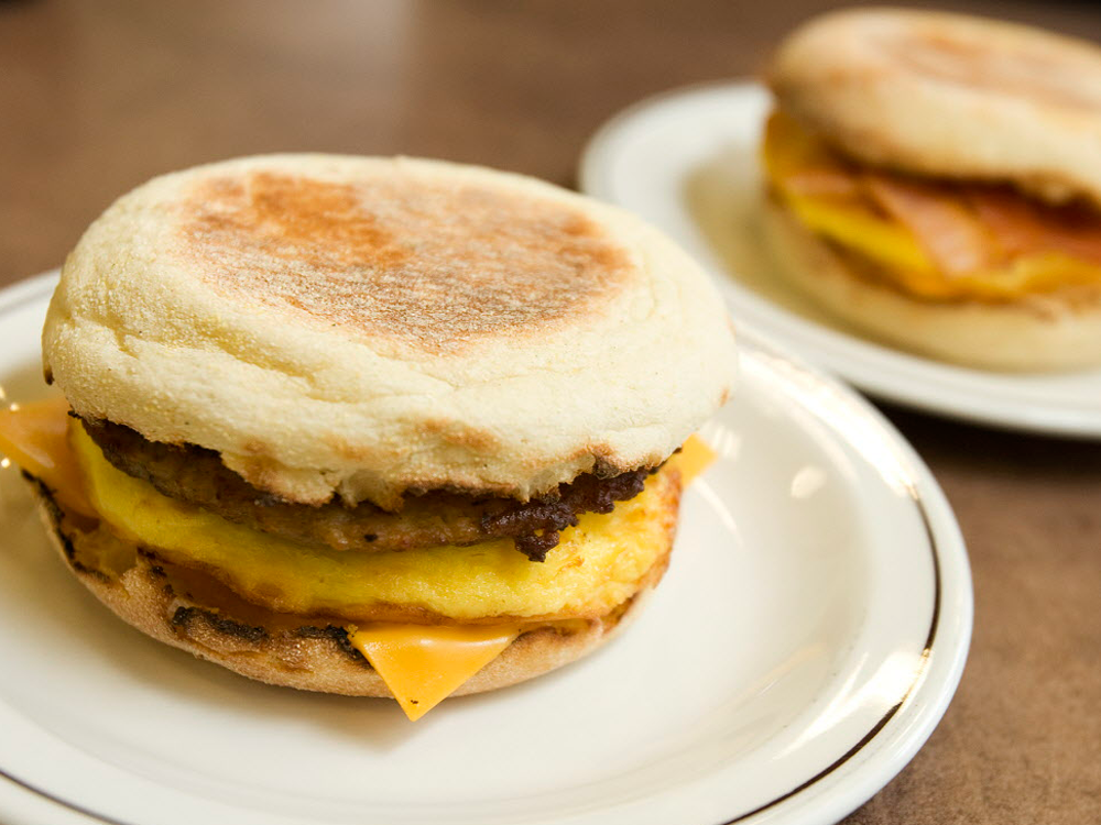 Check out this new Tim Hortons Breakfast Sandwich! 