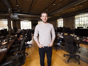 Wealthsimple CEO Michael Katchen at the company's office in Toronto.