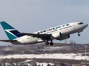 WestJet shares soared 62 per cent Monday to trade slightly below the $31-per-share offer price.