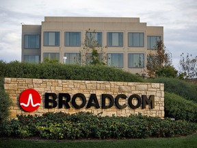 The Broadcom headquarters in California.