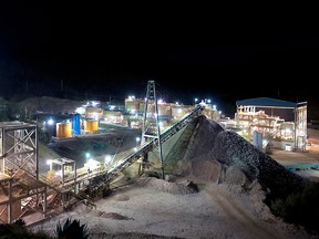 Agnico-Eagle's Pinos Altos crusher and mill in northern Mexico.