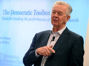 Not even the conservative Preston Manning could abide the carbon tax policy.