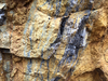 Up-close view of the significant mineralization at Sunnyside.