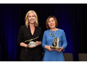 Meghan Brown, the recipient of the 2019 Award for Excellence in Investor Relations, and Laurie Gaborit, the recipient of the 2019 Belle Mulligan Award for Leadership in Investor Relations, were honoured at CIRI's Annual Conference in Halifax.
