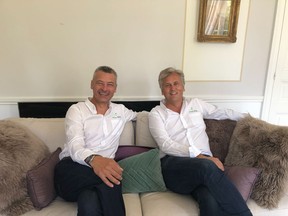 William Lecerf and Valéry Linyer, co-founders of MagicStay