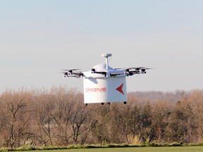 A Drone Delivery Canada drone.