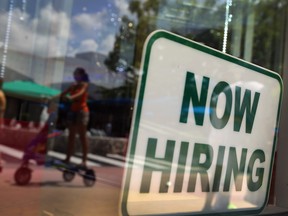 Employment rose by 27,700 on the month, Statistics Canada said Friday in Ottawa, bringing the number of jobs created in the country over the past year to 453,100.