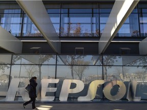 Repsol’s headquarters  in Madrid.