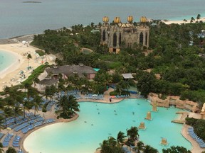 The Atlantis Paradise Island Resort in the Bahamas.