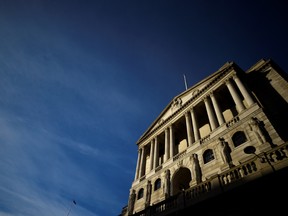 The Bank of England building in London, U.K.