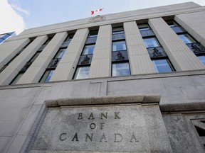 The Bank of Canada building in Ottawa.