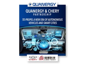 Quanergy and Chery Established Partnership to Propel a New Era of Autonomous Vehicles and Smart Cities