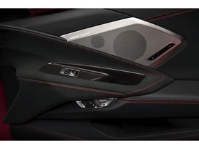 Bose Performance Series sound system for the 2020 Chevrolet Corvette Stingray.