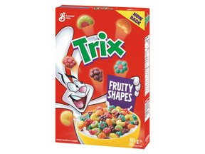 Trix cereal is finally returning to Canadian store shelves and will be available in the '90s Classic Trix Fruity Shapes!