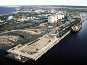 The Port of Churchill in 2011.