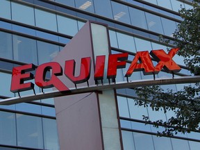 Credit reporting company Equifax  Inc. corporate offices in Atlanta, Georgia.