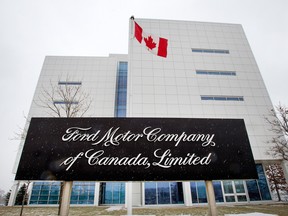 The Ford Motor Company of Canada Limited assembly plant in Oakville, Ontario.