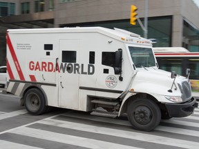 Garda World provides armored cars, cash-handling services and automated teller machine maintenance.