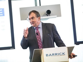 Barrick Gold CEO Mark Bristow has said he has no intention of raising the bid price for Acacia.