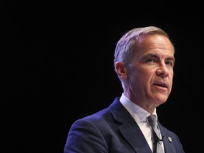Mark Carney, governor of the Bank of England (BOE), delivers a speech at the Local Government Association conference in Bournemouth, U.K., on Tuesday, July 2, 2019.