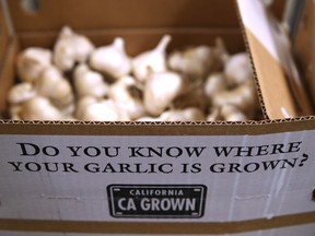 California garlic growers are benefiting from tariffs on Chinese imports.