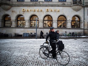 A Danske Bank branch in Copenhagen, Denmark. Before negative rates, banks operated in a world in which deposit funding was cheaper than market funding. That world basically no longer exists.