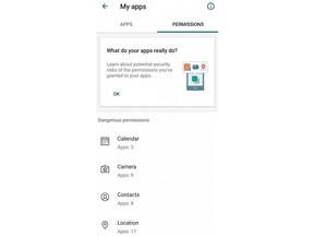 Permission Checker is a new feature in Kaspersky Security Cloud that allows the user to view information about dangerous and special permissions used by different apps on their Android devices.