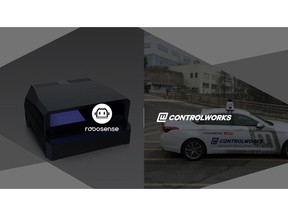 RoboSense and ControlWorks Partners to provide Smart LiDAR Sensor System to the Korean Automobile Industry