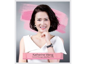 Katherine Weng, General Manager for Mary Kay China.