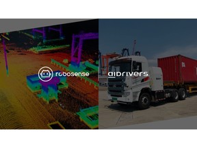 RoboSense and Aidrivers announce a partnership to deliver superior autonomous solutions for industrial transportation