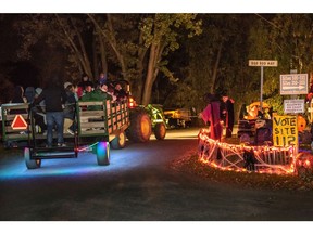 Haunted hayrides are one of many Halloween and fall activities families enjoy at Yogi Bear's Jellystone Park Camp-Resorts in the U.S. and Canada.