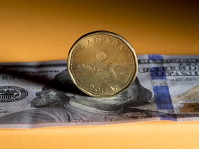 A strong Canadian dollar dampened returns for the Canada Pension Plan, fund CEO Mark Machin said.