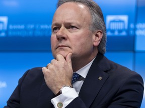 Bank of Canada Governor Stephen Poloz. The central bank is in a difficult position with inverting yield curves and a global economic slowdown made worse by the U.S-China trade war.