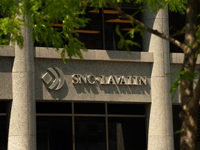 SNC-Lavalin's shares are down more than 60 per cent for the year.