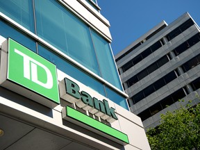 A TD Bank branch in Washington, DC.