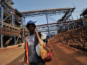 Barrick Gold is weighing the sale of its Tongon gold mine in the Ivory Coast.