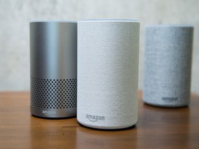 Amazon Echo smart speakers.