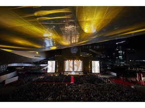 Busan Metropolitan City hosts the 24th Busan International Film Festival and G-STAR 2019. 2019 Busan International Film Festival (BIFF) will showcase 303 films on 37 screens from October 3 to 12. Game Show & Trade, All-Round 'G-STAR 2019', the global game exhibition, will take place at BEXCO, Busan from November 14 to 17. The photo shows the 23rd Busan International Film Festival 2018 Opening.