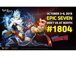 Epic Seven, a turn-based mobile RPG developed by Super Creative and serviced by Smilegate Megaport will open its booth at New York Comic Con 2019 on Oct. 3 to connect with fans in North America. Epic Seven will greet visitors at Booth # 1804 of New York Comic Con 2019. The booth will feature a Photo Zone for fans to take fun pictures using an assortment of Epic Seven props, an Exhibition Space with artwork and Luna figurines, a Cosplay Zone for a performance from the cosplay team, a Demo Zone to play the game, and more.