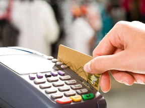 The Liberal government says it will eliminate the so-called "swipe fee" on sales taxes that merchants must pay to credit-card companies on every transaction.