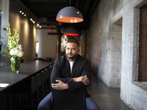 Dax Dasilva, founder and chief executive officer of Lightspeed POS Inc., sits for a photograph at the company's head office in Montreal in early September.