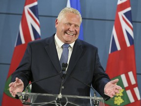 Ontario Premier Doug Ford. Much to the chagrin of any Ontarian who waited 15 years for the province to spend less and pay down debt, the new government brought more of the same: increased spending and growing debt.