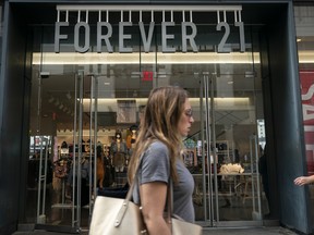 A Forever 21 store in Herald Square in Manhattan. The chain is seeking to close 178 stores across the U.S.