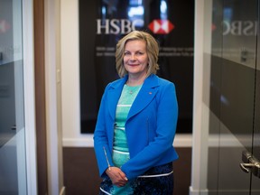 Sandra Stuart, president and chief executive officer of HSBC Bank Canada in 2017.