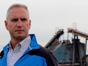 Mark Little, Suncor Energy's chief operating officer, during a tour of the Fort Hills oilsands project on Monday, September 10, 2018. Vincent McDermott/Fort McMurray Today/Postmedia Network ORG XMIT: POS1809121833546733