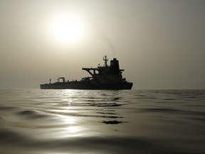 Iranian crude oil tanker, Adrian Darya 1.