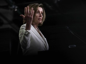 Speaker of the House Nancy Pelosi (D-CA) answers questions during a press conference at the U.S. Capitol on July 11, 2019 in Washington, D.C.