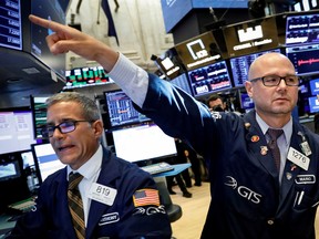 Stocks got a boost Thursday as the European Central bank restarted stimulus and Bloomberg reported Washington was talking about an interim trade deal with China.